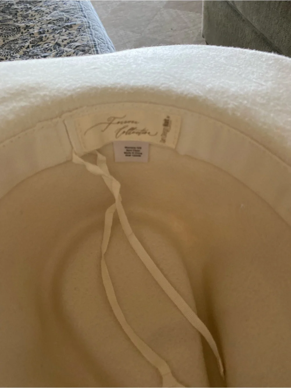 SD Hat Co Now & Forever Wool Felt Cowgirl Hat Lace Pearl Bridal festival Boho